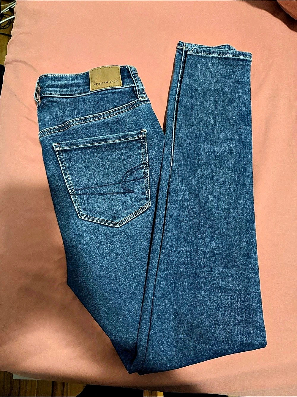 American Eagle AE Jegging Skinny Jeans Blue US 2